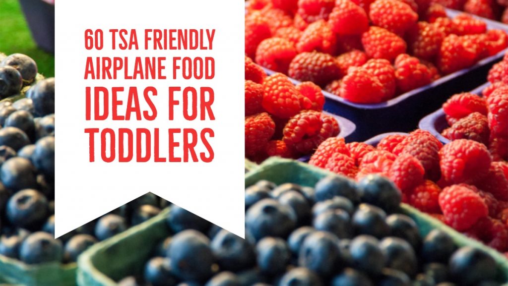 Airplane Snacks For Toddlers