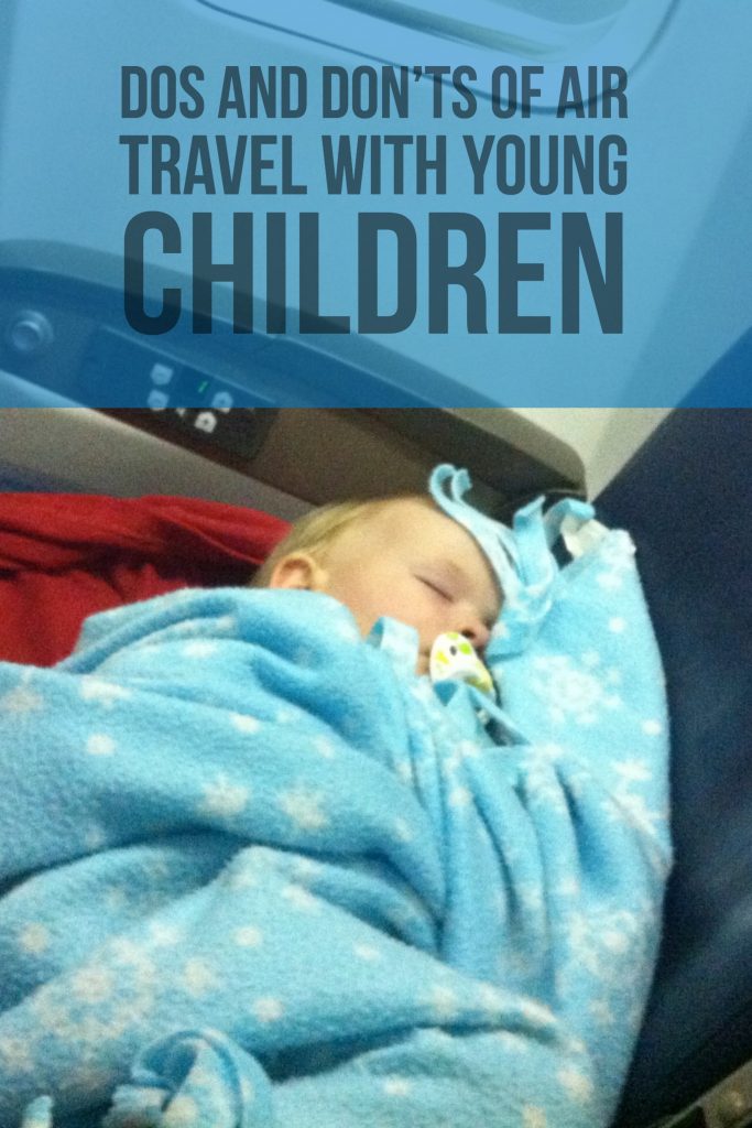 tips for flying with children