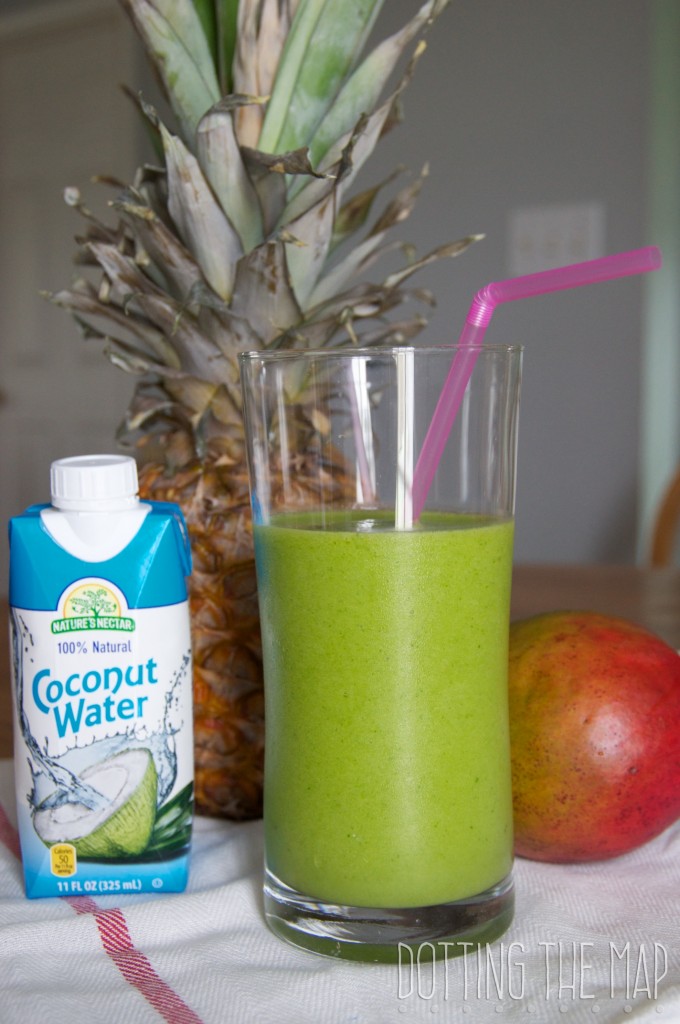 tropical Green smoothie recipe