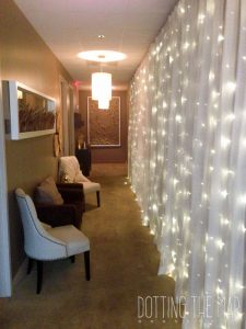 Relax room at the Chattanoogan Hotel Spa