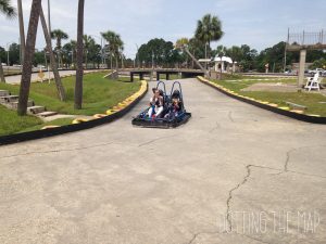 Gulf Shores GoKart The track