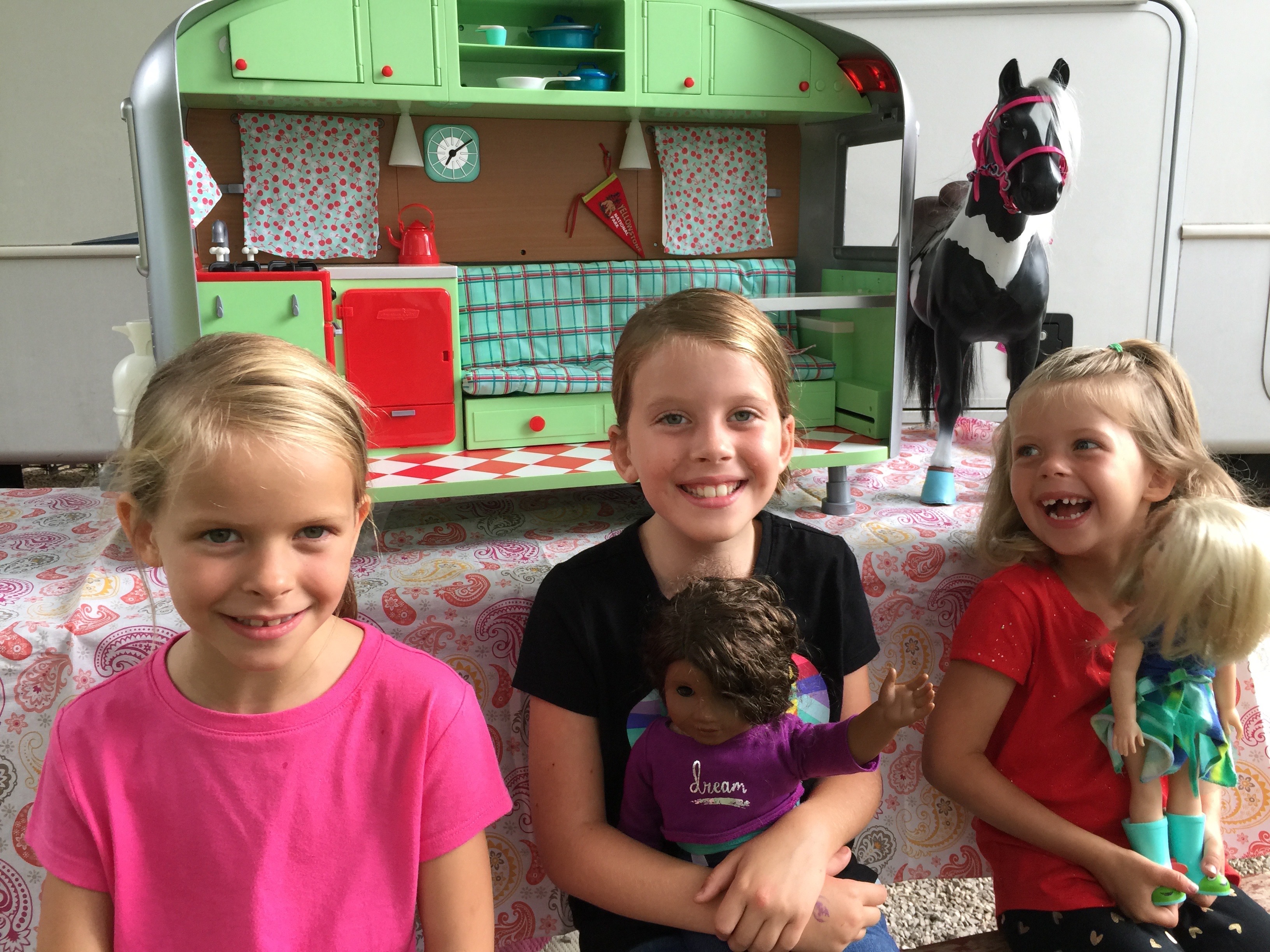 American Girl Travel Trailer