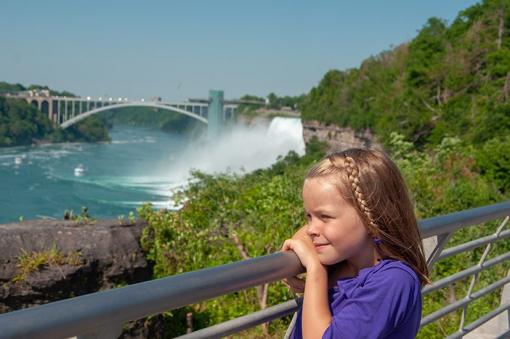 Niagara Falls State Park with kids