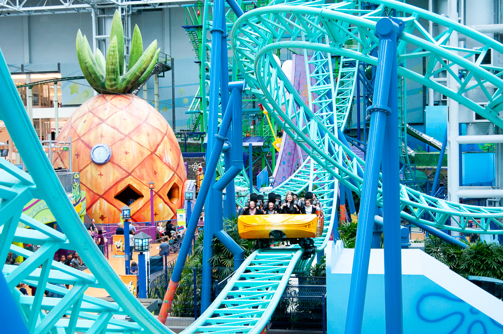 Nickelodeon Universe Rides