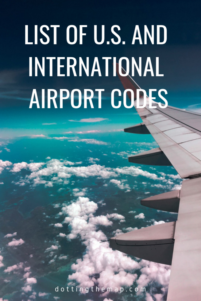 list of airport codes