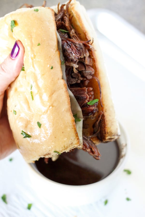 instant pot french dip sandwiches