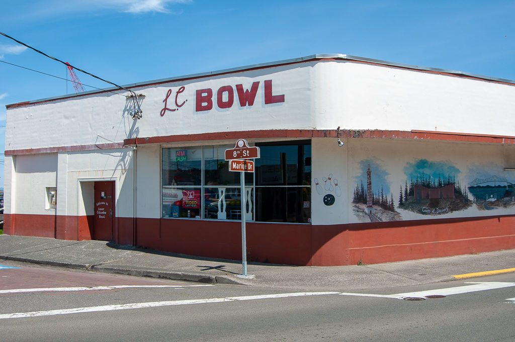 Chunk's bowling alley