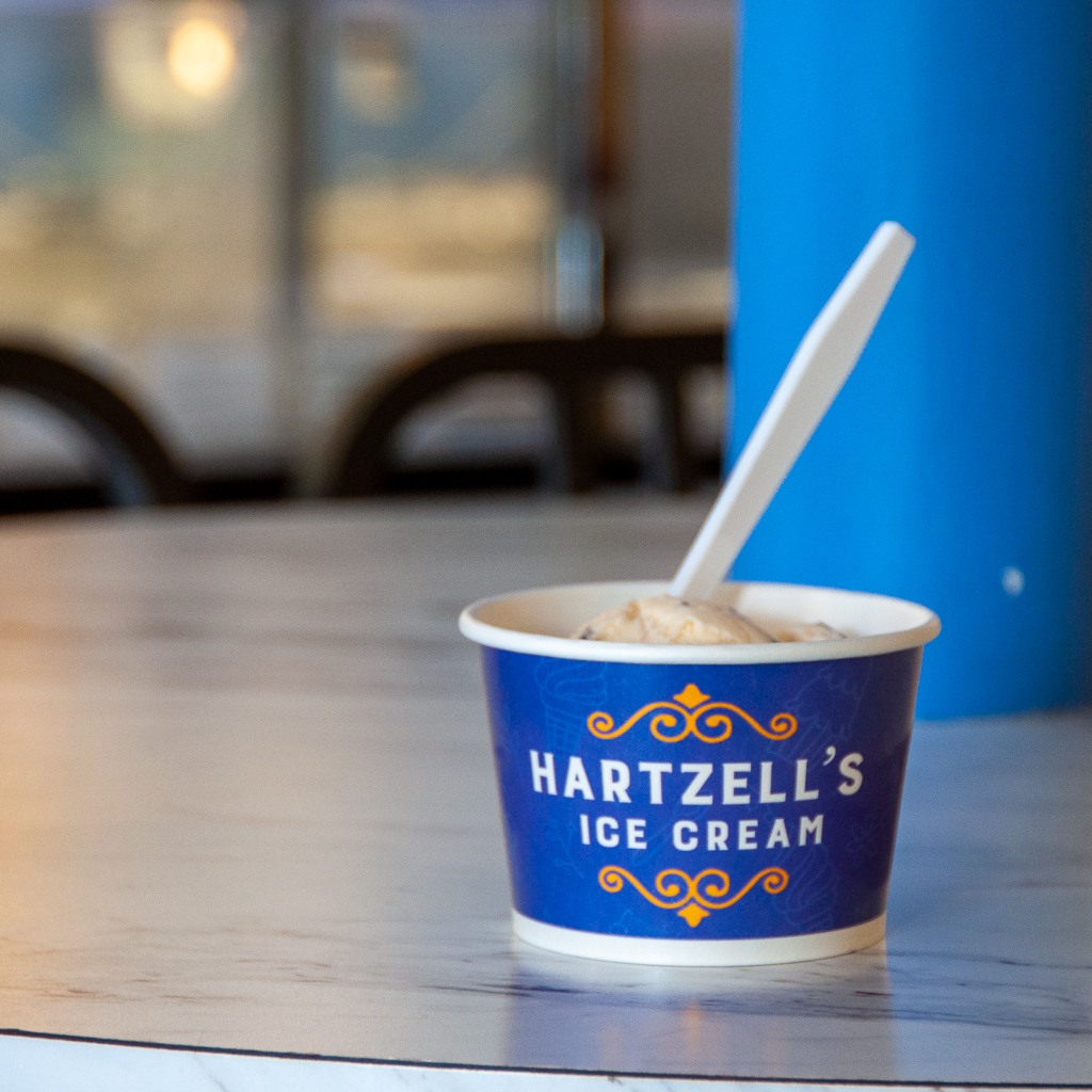 Hartzell's Ice Cream is a Bloomington