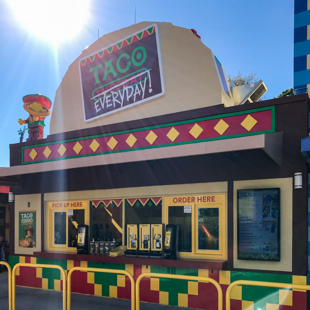 Taco Every Day in Lego Movie World
