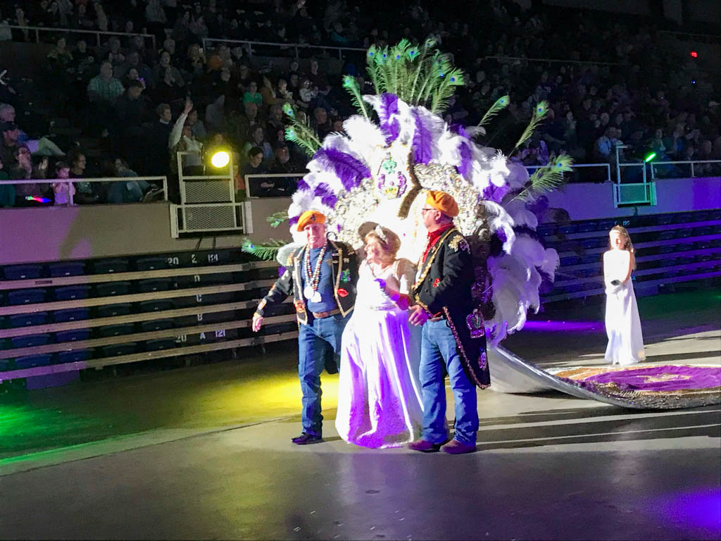 Mardi Gras Royal Gala costumes