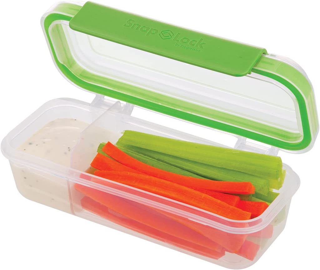 Bahemy Red Attachable Travel Snack Container, Bpa-Free Toddler Age