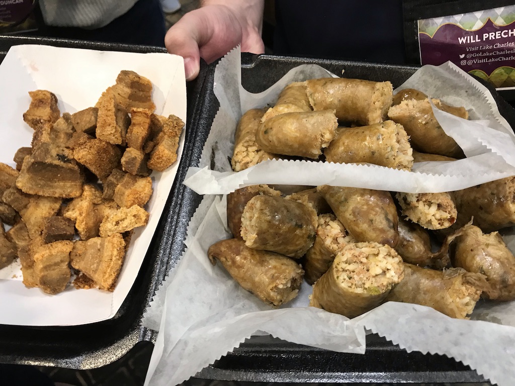 Boudin and Cracklin from LeBleu's